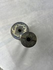 Vintage Antique Industrial Yarn Spools Spindle Textile Bobbin Wooden Set Of 2  