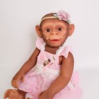 22  Lifelike Reborn Baby Dolls Full Body Vinyl Monkey Poseable Limbs Newborn Toy