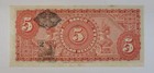 5 Pesos Steam Engin 1914 Mexico El Banco Peninsular Mexicano Banknote   211517