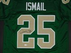 Raghib Rocket Ismail Signed Autographed Notre Dame Green Football Jersey Jsa Coa