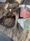 Vintage Sterling Overlay Stirrups By Diablo