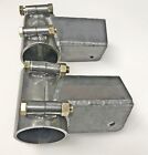 Bolt-on Lower Gm Metric Trailing Arm Mounts - 2 75  Drop Single Hole  Pair