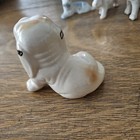 Hagen Renaker Antique 1950 - 54 Bone China Cocker Spaniel Black And White Rare