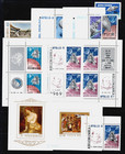 Romania Sc 2064 c175  1969 Collection   70  Stamps   4 Souv  Sheets Mint Nh Og