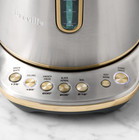 Breville Smart Kettle Luxe Stainless Steel Brass 5 Temp Keep Warm