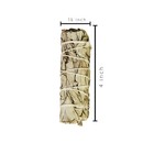 White Sage Smudge Sticks     4  Bundles With Smudge Guide For Cleansing  6 Pack