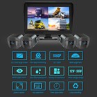 1080p 10 1  Quad Monitor Dvr 4 Backup Camera Side Rear View For Truck Trailer Rv