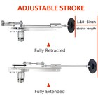 Electric Reciprocating Linear Actuator Motor 24v 120rpm 150mm 6 Inch Stroke Fast