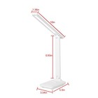Led Desk Lamp Eye-caring Reading Table Light Adjustable Angle Lamp W  Usb Cable