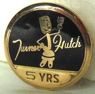        Turner Hutch Co  1 10 10k Employee Service Award Tie Pin Willie Wiredhand