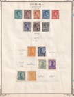 Venezuela - Mint   Used Collection On Album Pages - Dr  James Lowe Estate - Q248