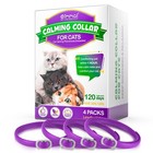 120day Calming Collar For Cats Natural Calming Pheromones Embedded Anxiety Relax