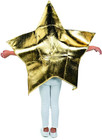 Gold Star Costume For Kids - Premium Foam Star Shaped Outfit For Christmas Nativ