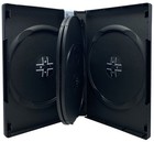 Black 6 Disc Dvd Cases Lot