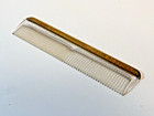 Vintage Vanity Accessory Gilt Metal Comb Holder   Comb 8 1 4 