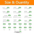 500 Pcs White Nylon Plastic Pan Round Head Screws Bolts And Nuts And Gaskets Met