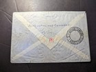 1941 Italy Libya Airmail Cover Tripoli To Gera Germany