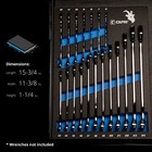 Capri Tools Mechanic s Tray For Capri Tools Combination Wrenches