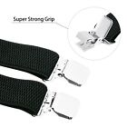 Buyless Fashion Heavy Duty 2 Pack Suspenders Men 48  Adjustable Straps 1 1 2  -y