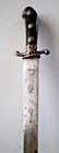 French Indian War Revolutionary War Silver Hilt Side Sword Turks Head Ca 1760