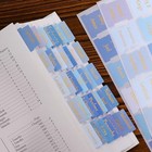  96 Pieces Bible Tabs  Laminated Bible Tabs For Women   Men  Large Print Blue