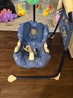 Vintage Fisher Price Ocean Wonders Aquarium Cradle Swing Tested Working