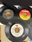 Vintage 45 Rpm Vinyls Lot Of 10 Random  Soft Pop Rock  Bubblegum Pop 60s 70s