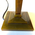 Vintage Green Art Deco  Bakelite Table Lamp 