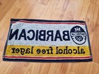 Rare Vintage Barbican Alcohol Free Lager Pub Bar Beer Towel Breweriana