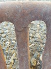 Antique Cast Iron Tractor implement Seat 