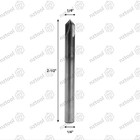 10pcs 1 4  4 Flute 90 Degree Carbide Chamfer Mills - Single End - Altin Coated
