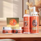Carrot Organic Skin Care Set Lightening   Moisturizing Cream Lotion Serum Soap