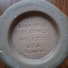 Rumph Pottery Superman Mug Tankard  40 Dc Comics California 1978 Jumbo-read