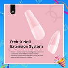 Beetles Soft Gel Nail Tips Short Almond 288pcs In 12 Sizes  Etch-x Pre-etched Fu