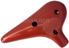New 12 Holes Ocarina Alto C Flute With Fingering Chart In Various Color