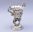 Solid Silver Centerpiece Decorated With Two Swans