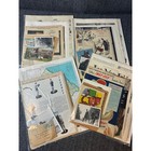Vintage Authentic 1940 s Paper Ephemera Bundle -approx  20 Pc -scrapbook craft