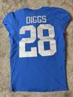 2019 Quandre Diggs Detroit Lions Game Used Worn Nfl Football Jersey Texas
