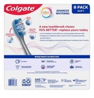 Colgate Total Advanced Whitening Toothbrush 8 Pack Soft Individually Sealed New