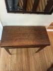 Antique Quarter Sawn Oak Fold Over Table