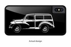 Austin Morris Minor Traveller Woody Wagon  profile  Case Iphone Samsung Galaxy