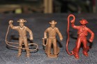 Vintage Cowboys  Cowgirl Figures From Marx 1950 s Roy Rogers Double R Bar Ranch