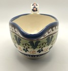 Wiza Ceramika Polish Pottery Gravy Boat Hand-painted By Zielinska