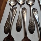 Antique Franklin Silver Plate Co In Franklin Pattern 1912-1920 21 Piece Set 