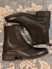 Ovation Aeros Zip Brown Calf Leather Paddock Boot Sz  38 Womens 7-7 5 Us 