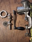 Vintage Enterprise Mfg Co No 5 Tinned Hand Crank Meat Food Grinder Made In Usa