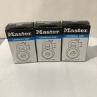 New Master 1502 General Use Combination Padlocks Lot  Of 3