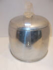Vintage Kromex Aluminum Ice Bucket Lucite Handle Retro barware  C  1950s  Mcm