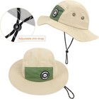 Children Waterproof Quick-drying Upf 50  Sun Hat toddler Kids Summer Wide Brim B