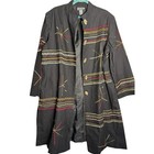 Vintage 90s Indigo Moon African Safari Western Long Jacket Duster 2xl See Msmnts